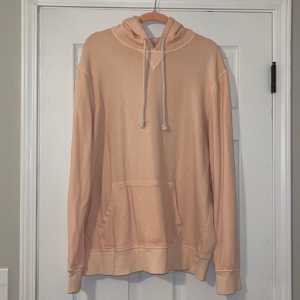 Peach Hooded Sweatshirt